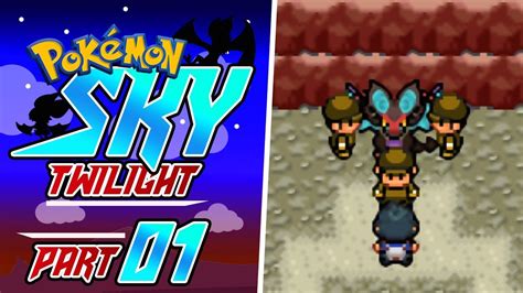 Pokemon Sky Twilight Part 1 A RARE POKEMON! GBA Rom .